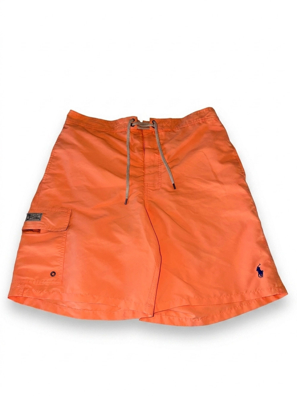 Polo Ralph Lauren Swim Shorts | Men's L | Orange with Green Accent